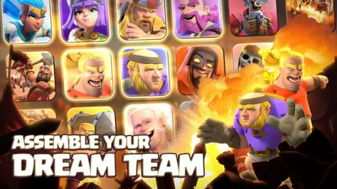 Clash of Clan Mod Apk Assemble dream Team