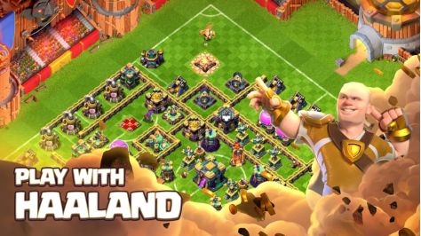 Clash of Clan Mod Apk Play with haaland