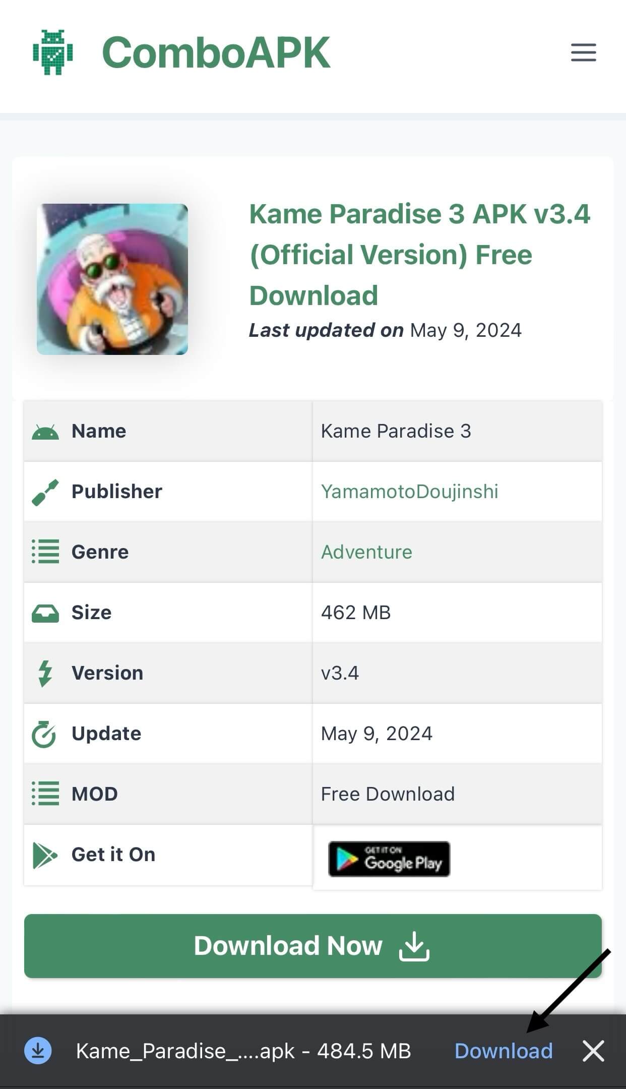 Kame Paradise 3 APK v3 4 Download Free for Android 2025
