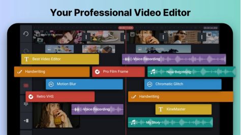 Kinemaster Mod Apk Your Profeesional Vedio Editor