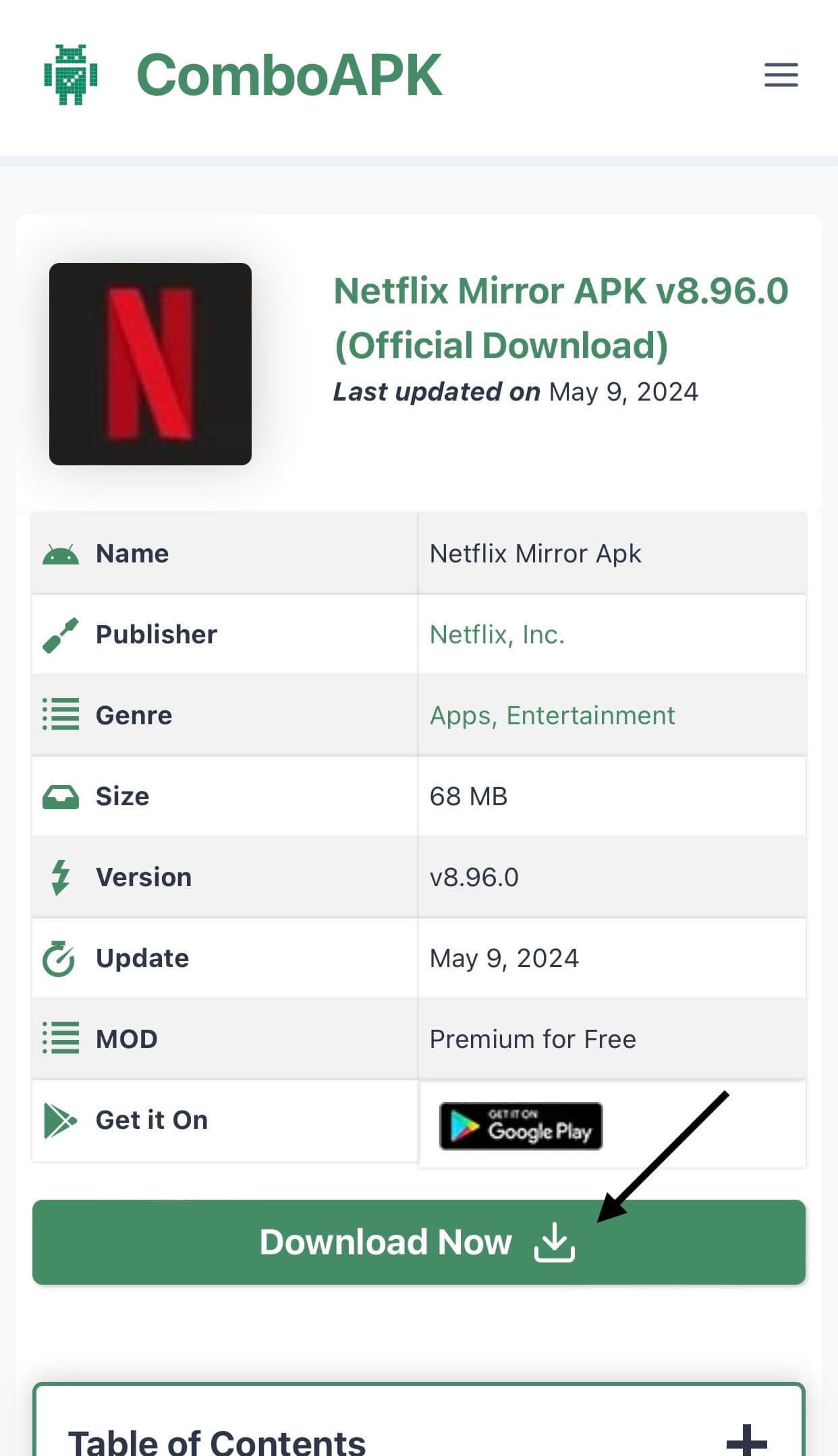 Netflix Mirror APK v8.96.0 Download Free for Android 2025