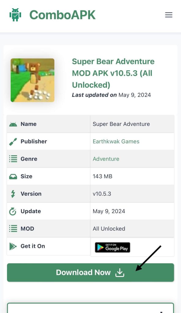 Super Bear Adventure Mod Apk Click Download