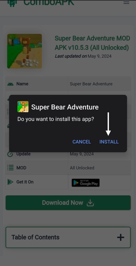 Super Bear Adventure Mod Apk Click Install