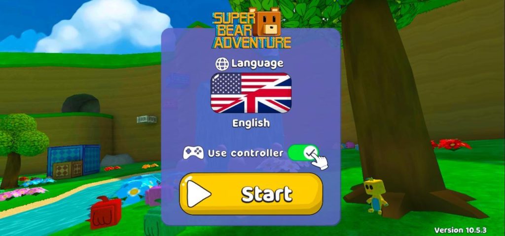 Super Bear Adventure Mod Apk Front page