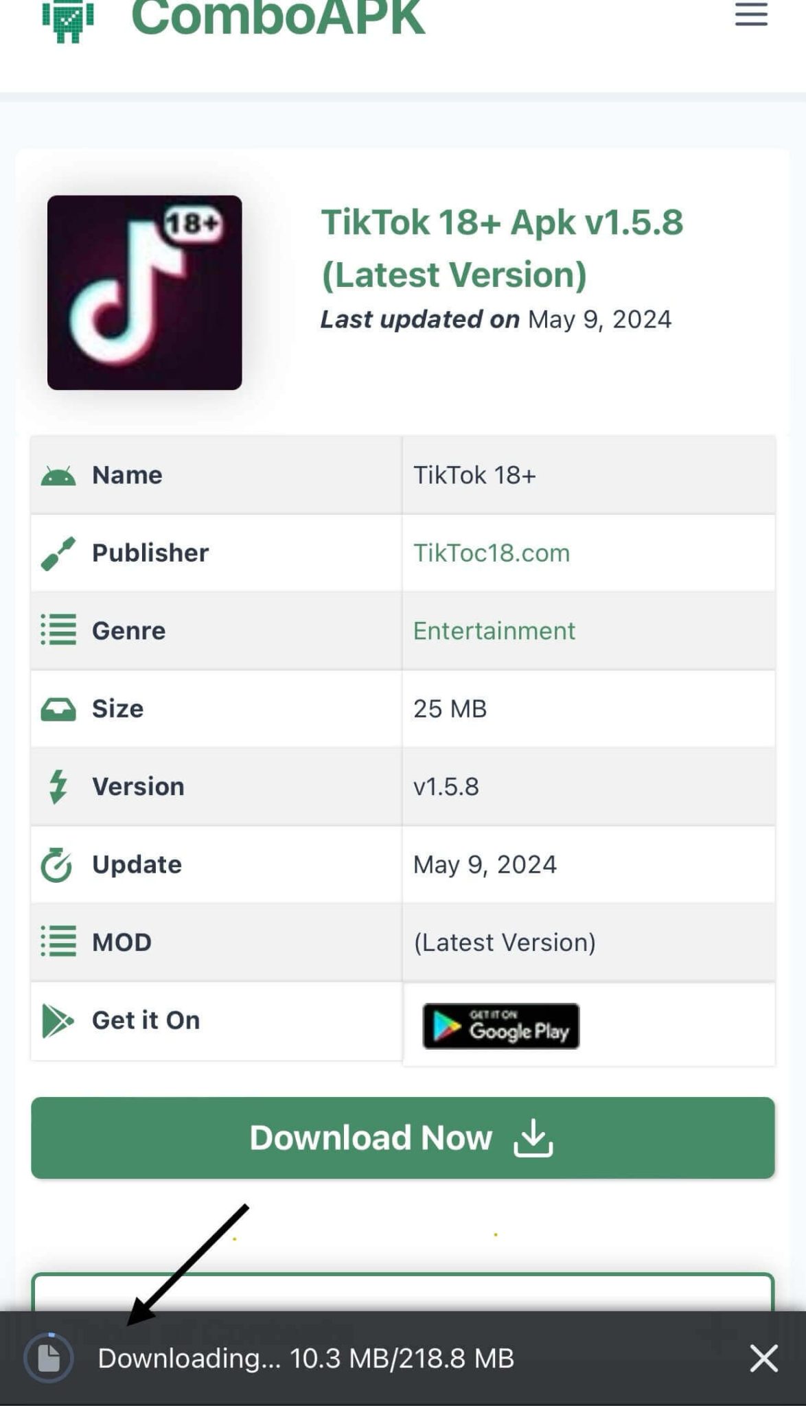TikTok 18 Apk v1 5 8 (Latest Version) TikTok 18 Apk v1 5 8 (Latest Version)