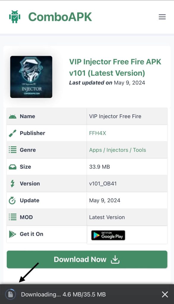 Vip Injector Free Fire Apk Download Start