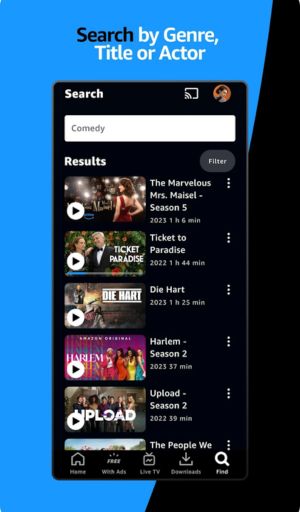 Amazon Prime Video MOD APK v3.0.368 (Premium Unlocked)