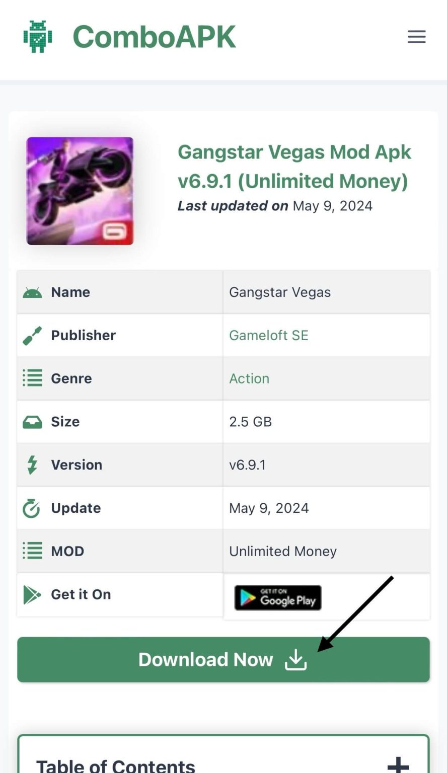 Gangstar Vegas Mod Apk v6 9 1 (Unlimited Money) Gangstar Vegas Mod Apk v6 9 1 (Unlimited Money)