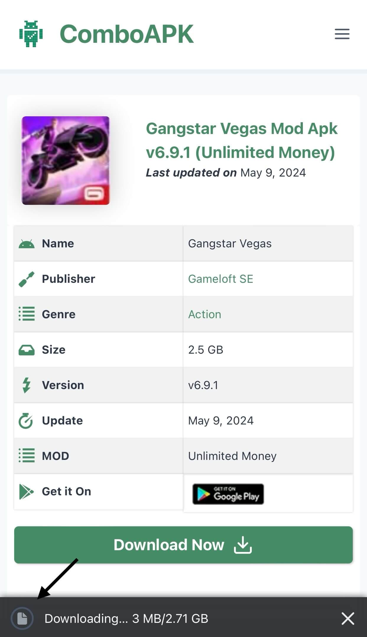 Gangstar Vegas Mod Apk v6 9 1 (Unlimited Money)