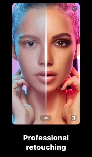 Gradient MOD APK pro retouching