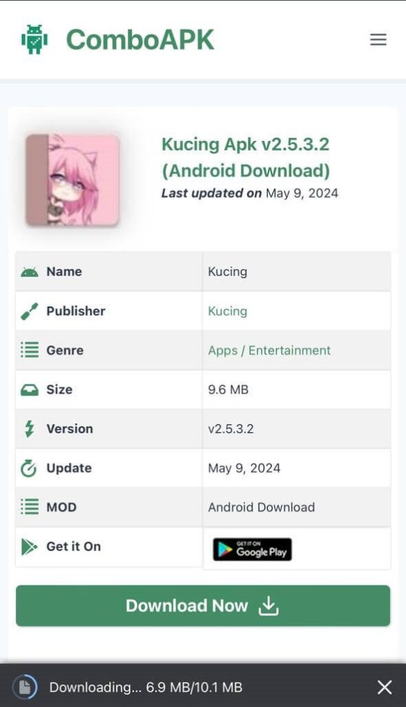 Kucing Apk Download Start