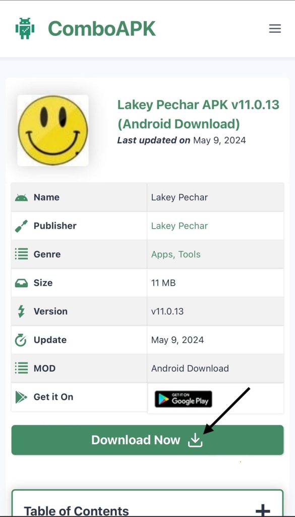 Lakey Pechar Apk Click Download