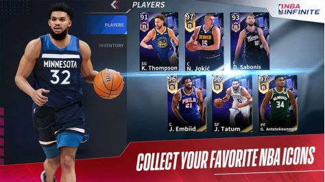 NBA Infinite APK Collect icons