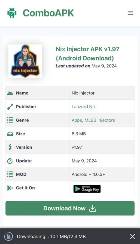 Nix Injector Apk Download Start