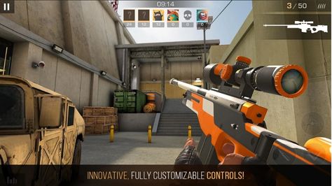 Standoff 2 MOD APK customizable controls