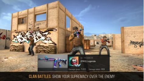 Standoff 2 Mod Apk clan battle