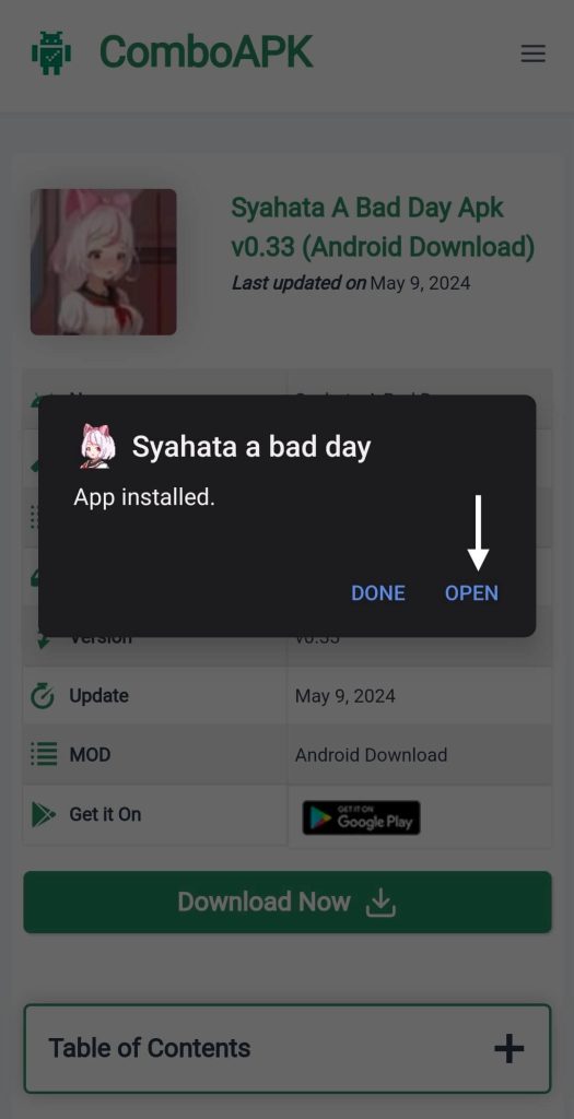 Syahata A Bad Day Apk Click Open