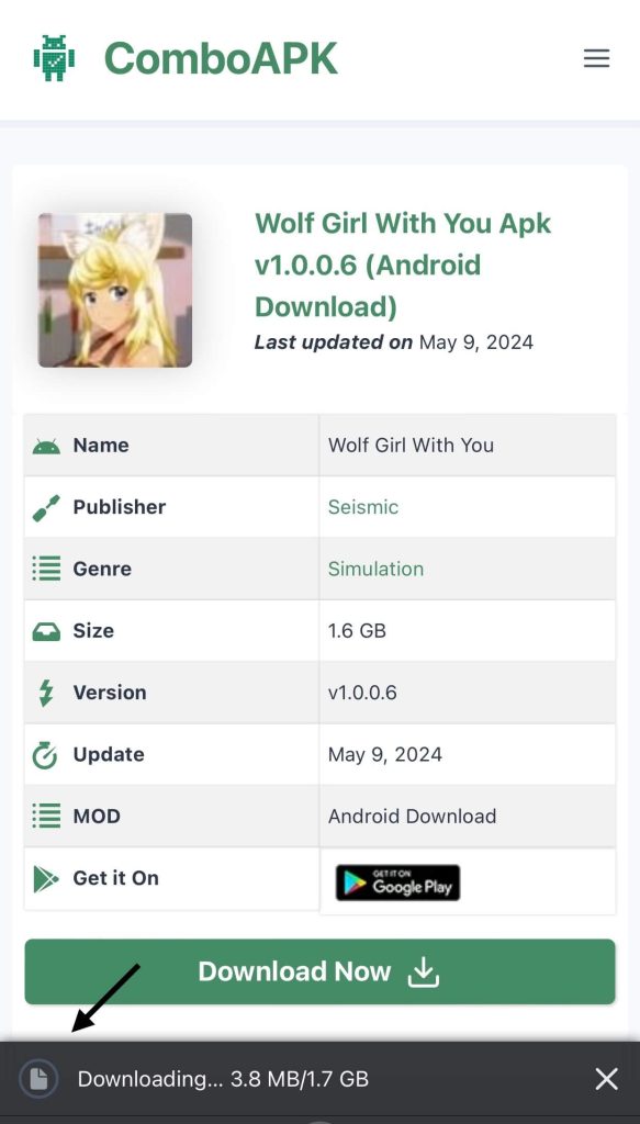 Wolf Girl With You Apk Download Start