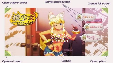 Wolf Girl With You Apk v1.0.0.6 3D Graphics