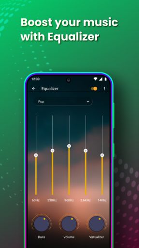 Audify Player MOD APK equakizer