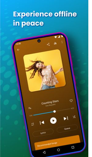 Audify Player MOD APK offline in peice