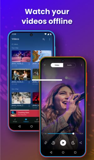 Audify Player MOD APK vidoddd,onine